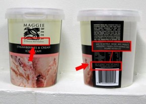 Maggie Beer Products Strawberries & Cream Icecream_1
