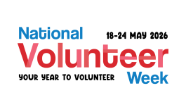 National Volunteer Week 18-24 May 2026 Your Year to Volunteer