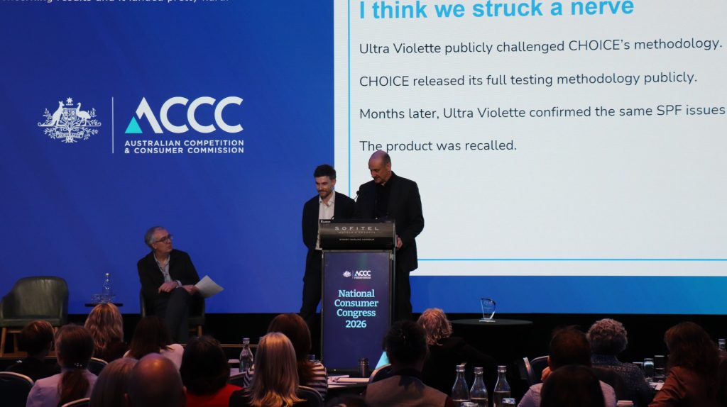 CHOICE presenting their nomination